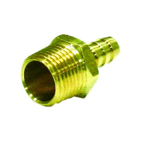 JMF Company Brass 1/4 in. D X 3/8 in. D Adapter 4504171